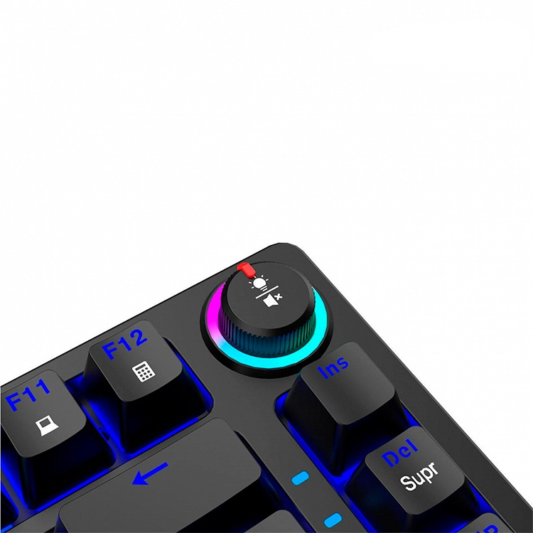 Teclado Netmak Mecanico Retroiluminado Negro Art.NM-ABILITY
